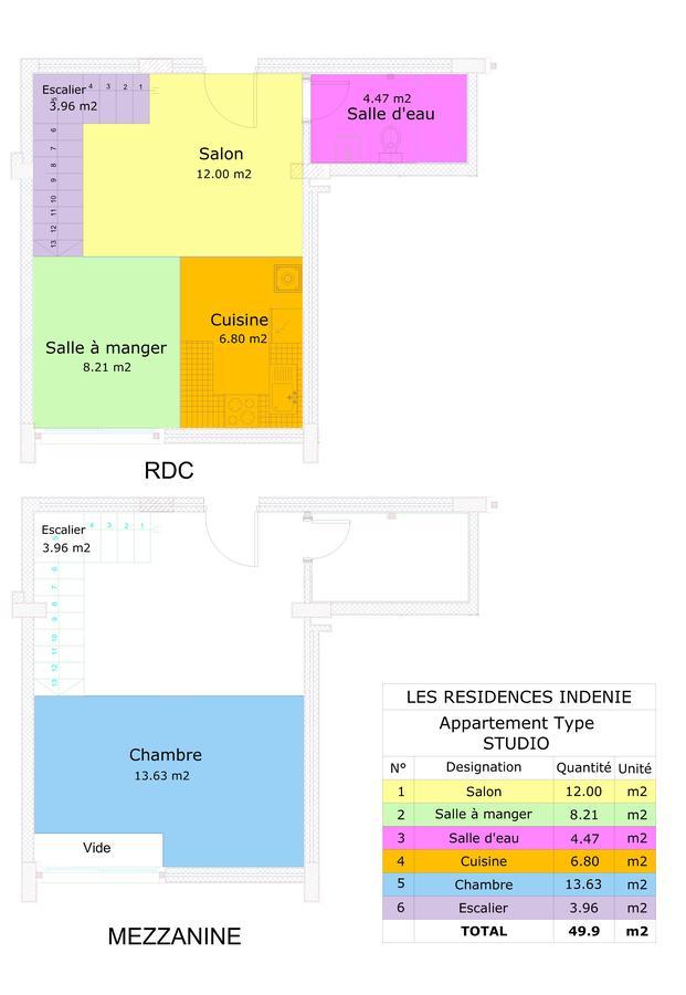 Residences Indenie 阿比让 外观 照片